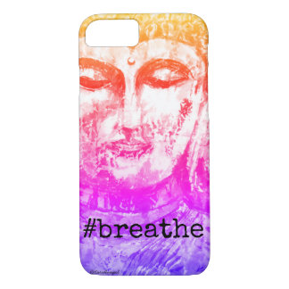 Breathe Buddha Art iPhone Case