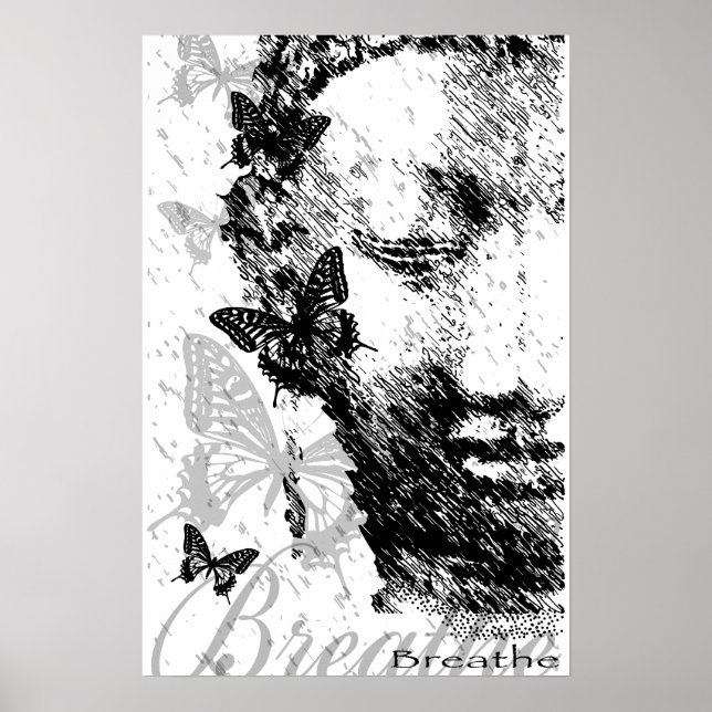 Breathe Buddha Poster (Front)