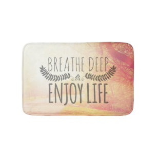 Breathe Deep Bath Mat