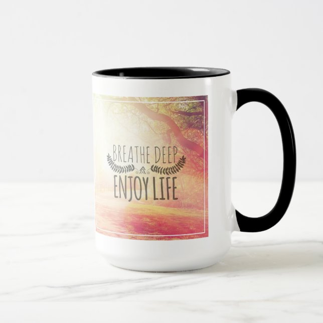 Breathe Deep Mug (Right)