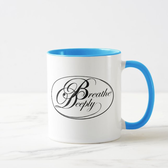 Breathe Deeply Mug (Right)