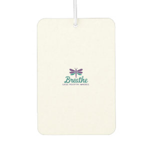 Breathe Dragonfly Suicide Prevention mental health Car Air Freshener