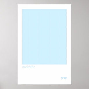 Breathe Fine Art Print Abstract Pantone Modern Art