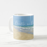 Breathe in Breathe Out Beautiful Beach Yoga