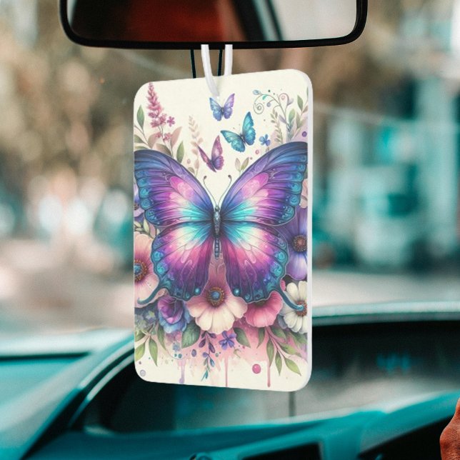 Breathe in Nature’s Look: Butterfly Car Car Air Freshener (Creator Uploaded)