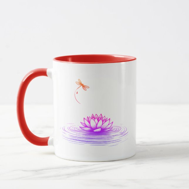 Breathe in Silence Mug (Left)