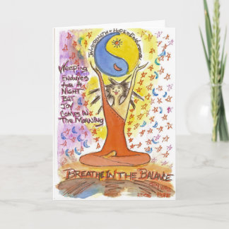 Breathe in the Balance Card
