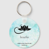 *~* BREATHE Lotus Branding Mint Turquoise SWAG