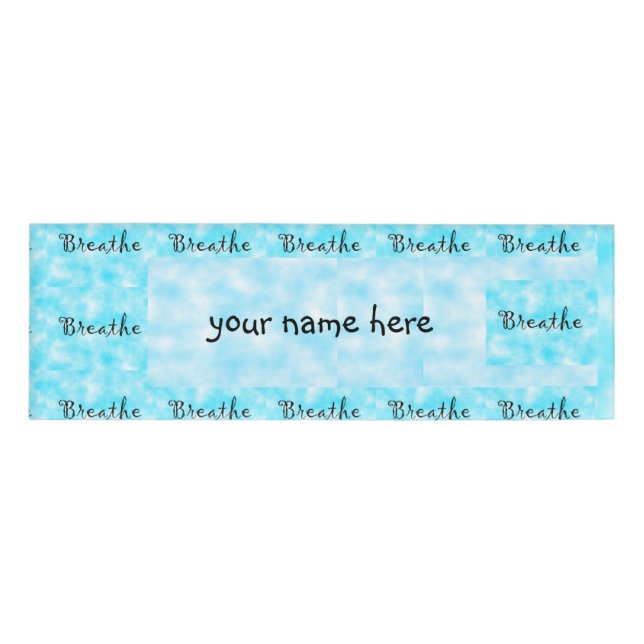 Breathe-name tag (Front)
