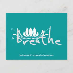 Breathe Postcard