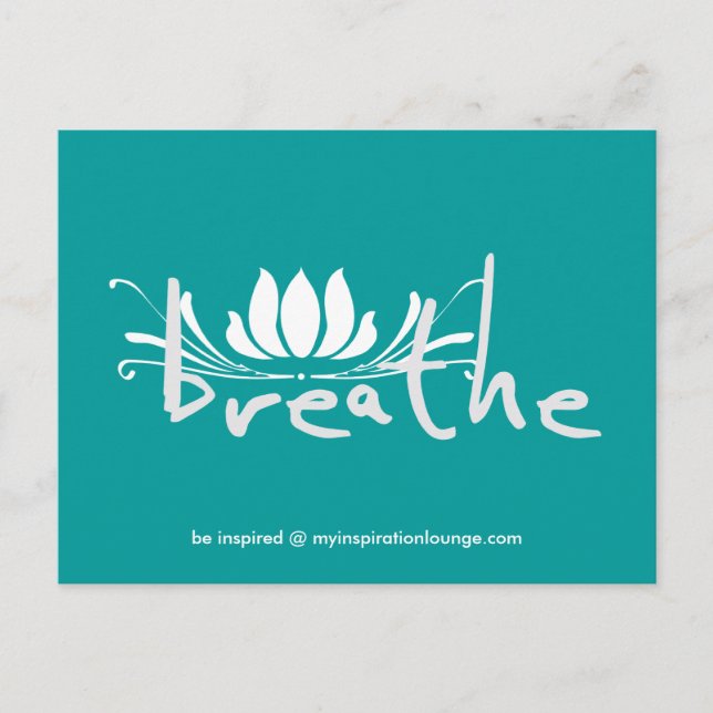 Breathe Postcard (Front)