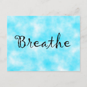 Breathe-postcard Postcard