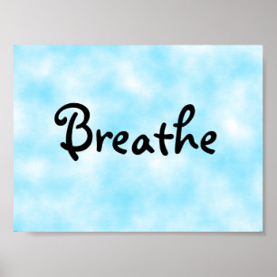 Breathe-poster Poster