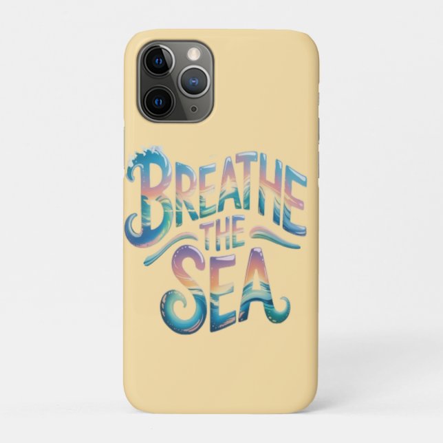Breathe the Sea Case-Mate iPhone Case (Back)