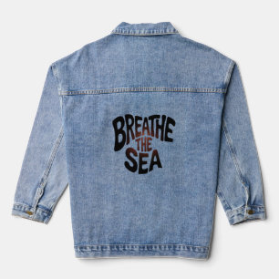 Breathe the Sea Denim Jacket