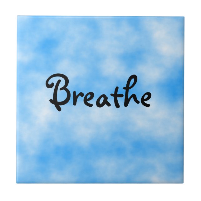 Breathe-tile Ceramic Tile (Front)