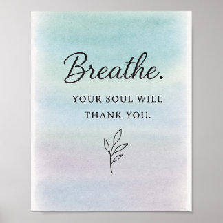 Breathe Wall Art