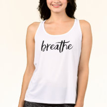 Breathe Women's Workout Tank Top Yoga Clothing