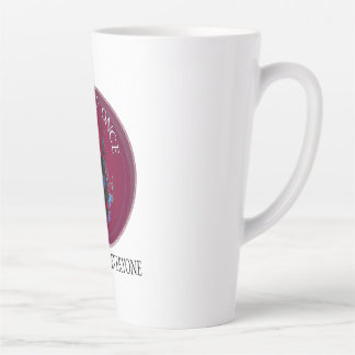 Breathed Once: Hypnotic Demon Skull Latte Mug