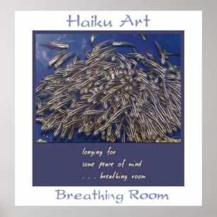 Breathing Room Haiku Art Print