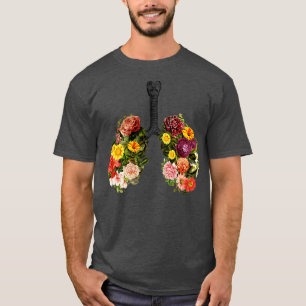 Breathing Spring Flower Lungs by Tobe Fonseca T-Shirt