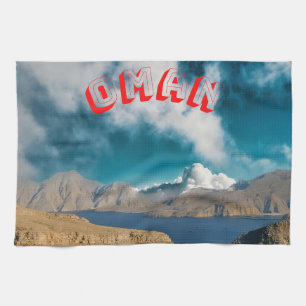 Breathtaking beauty of Oman Tea Towel
