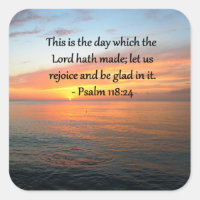 BREATHTAKING PSALM 118:24 SUNRISE PHOTO