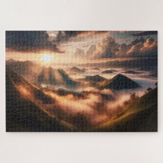 Breathtaking Scenic Landscape Jigsaw Puzzle (Horizontal)