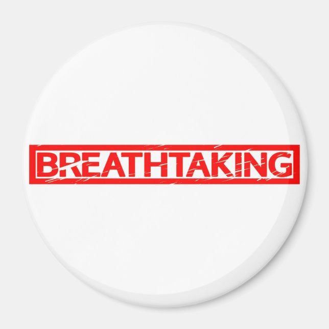 Breathtaking Stamp Magnet (Front)