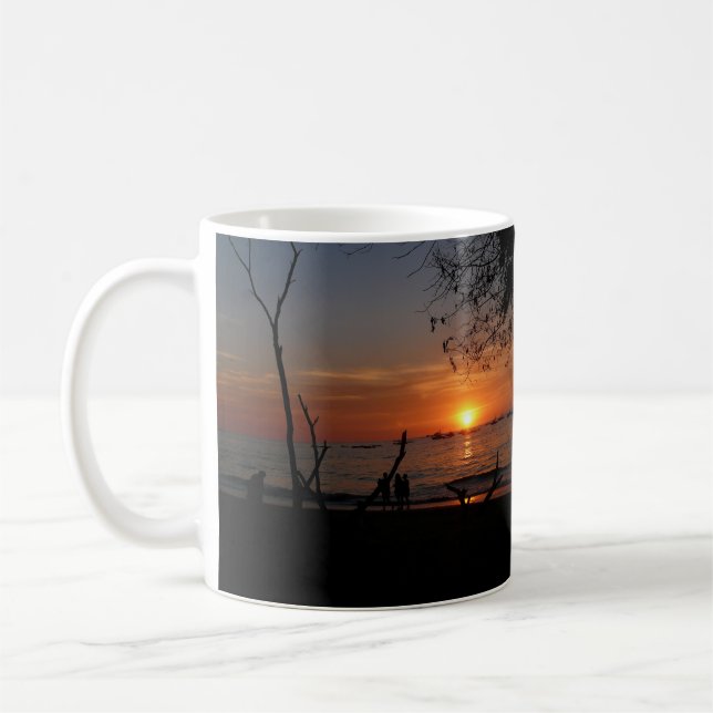 Breathtaking Tamarindo Sunset Coffee Mug (Left)
