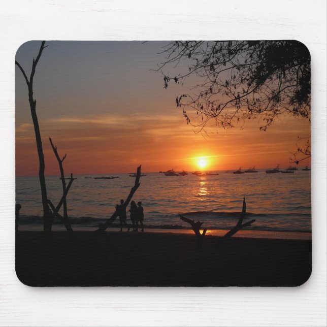 Breathtaking Tamarindo Sunset Mouse Pad (Front)
