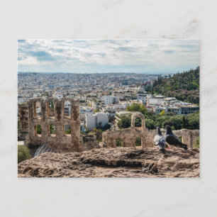 Breathtaking Views of Athens Postcard