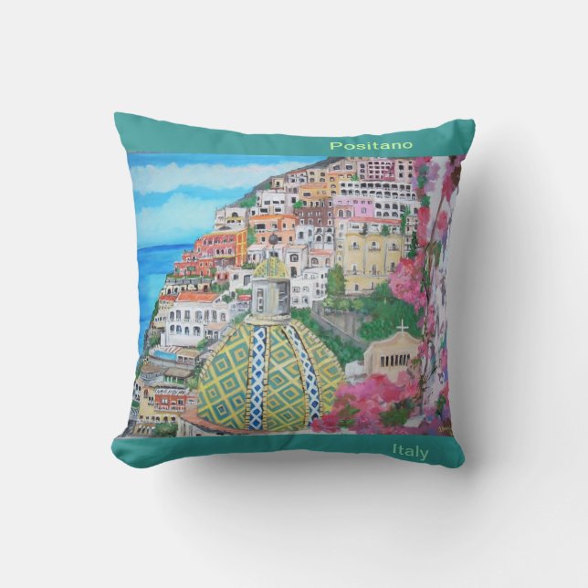 Breathtaking vistas of Positano Cushion (Front)