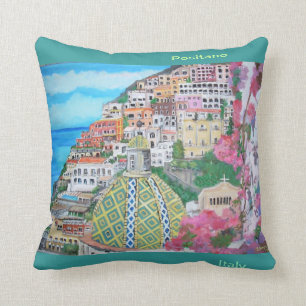 Breathtaking vistas of Positano Cushion