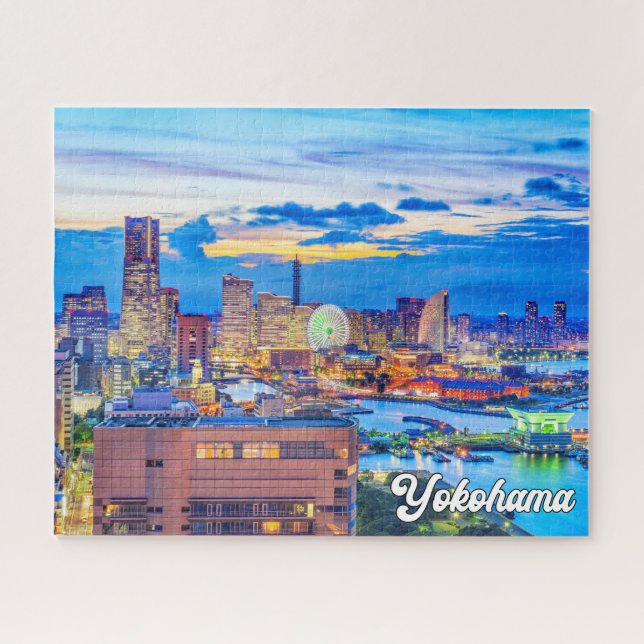 Breathtaking Yokohama, Japan Jigsaw Puzzle (Horizontal)