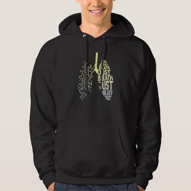 Breathwork Meditation Yoga Self-Love Breath Hoodie (Front)