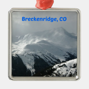 Breckenridge, CO Metal Tree Decoration