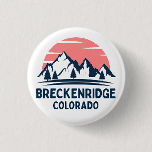 Breckenridge Colorado 3 Cm Round Badge