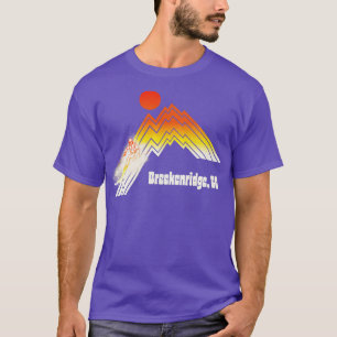 Breckenridge Colorado 70s80s Retro Souvenir Style  T-Shirt