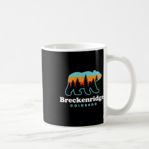 Breckenridge Colorado Bear Mountains Trees Coffee Mug