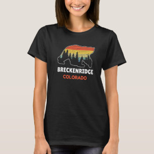 Breckenridge Colorado Breck Bear Retro Hiking Moun T-Shirt