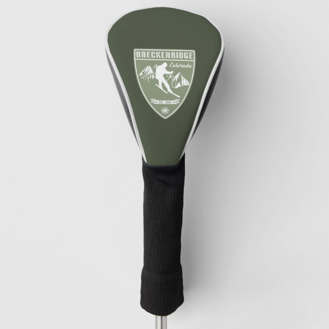 Breckenridge Colorado Golf Head Cover (Front)