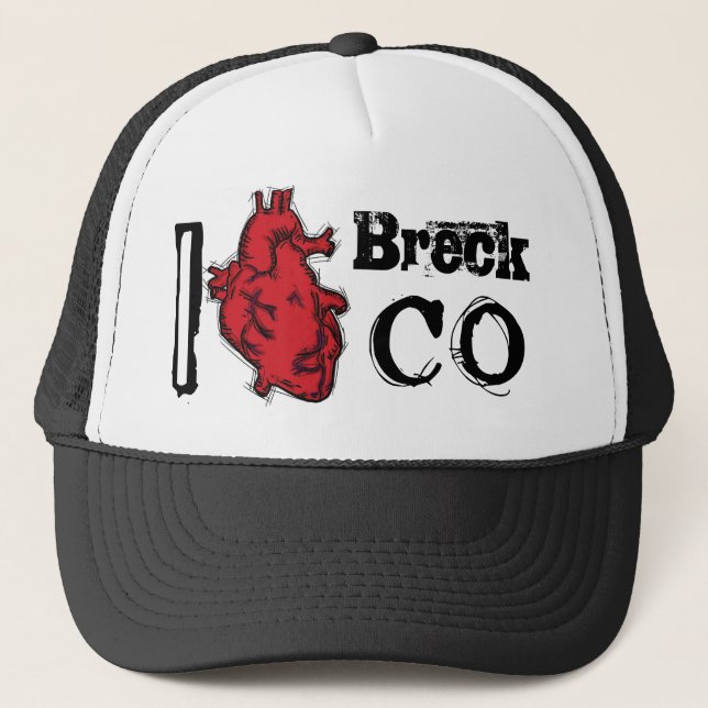 Breckenridge Colorado heart hat (Front)