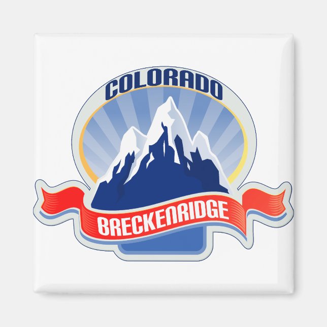 Breckenridge Colorado Magnet (Front)