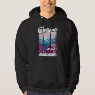 Breckenridge Colorado Mountain State Rocky Mountai Hoodie