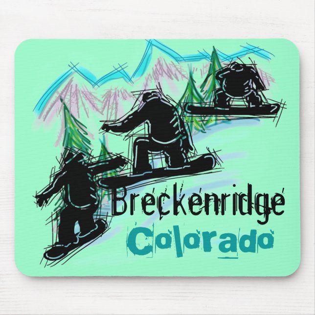 Breckenridge Colorado mousepad (Front)