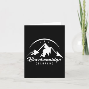 Breckenridge Colorado Ski Resort Skiing Snowboardi Card