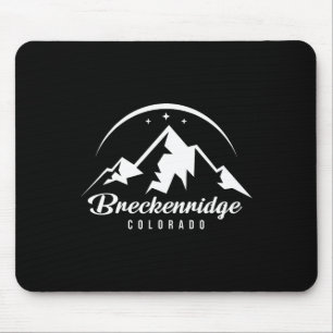 Breckenridge Colorado Ski Resort Skiing Snowboardi Mouse Pad
