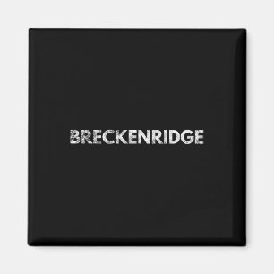 Breckenridge Colorado Ski Skiing Snowboarding Magnet
