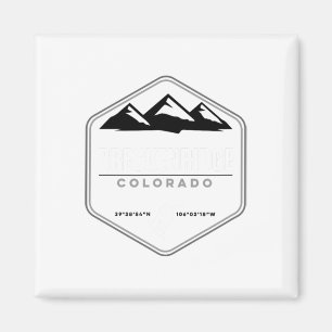 Breckenridge Colorado Snowboarding T Magnet